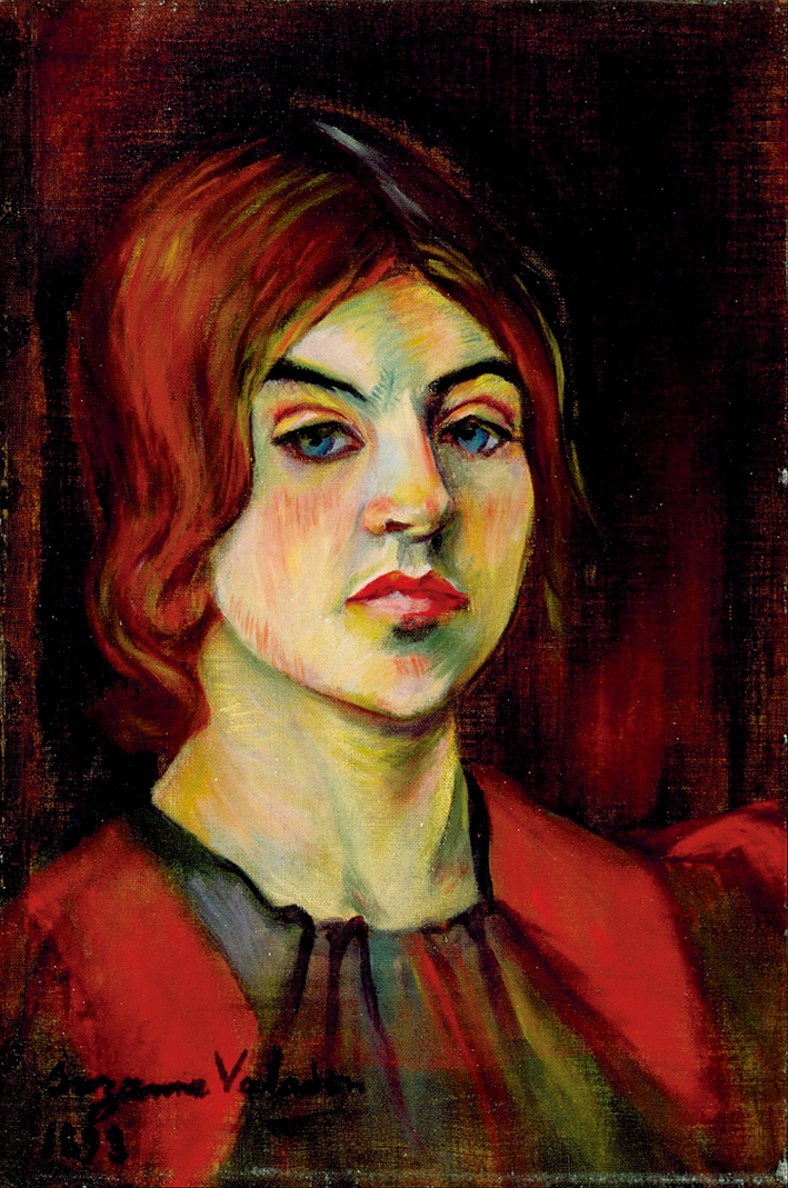  Suzanne Valadon —— 自画像